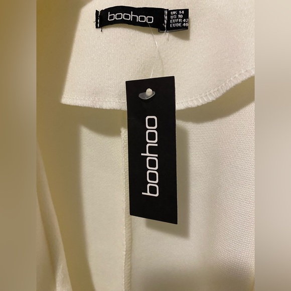 NWT Wool Look Longline Trench Coat - Picture 7 of 16